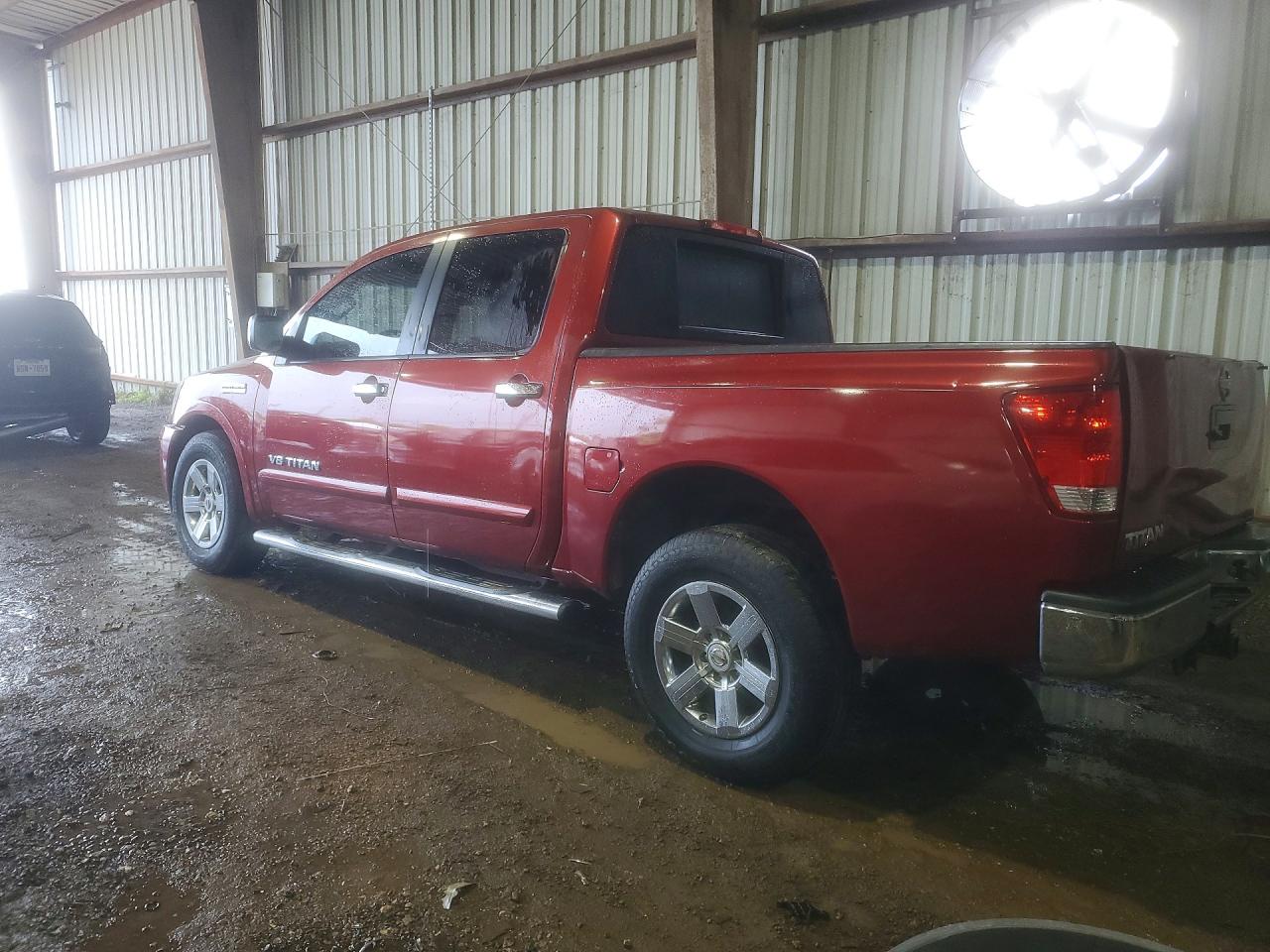 2015 Nissan Titan Sv Red vin: 1N6AA0EDXFN514573