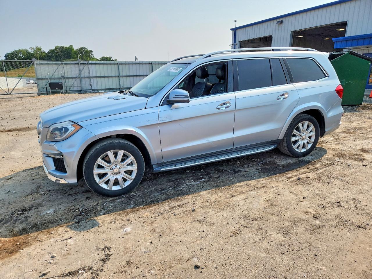 2014 Mercedes-benz Gl 550 4matic Silver vin: 4JGDF7DE1EA336820