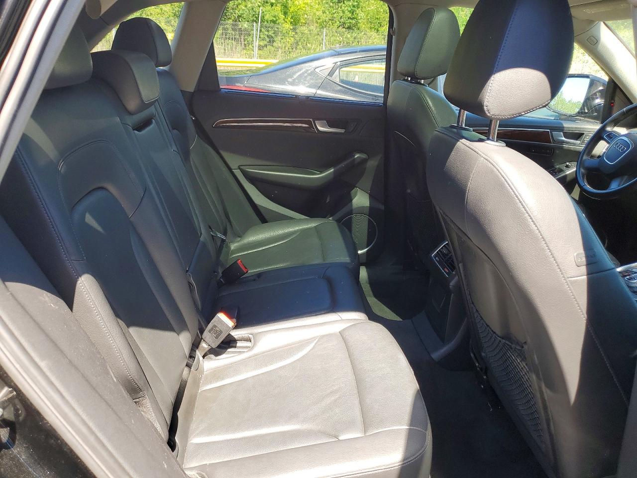 2012 Audi Q5 Prestige Black vin: WA1WKAFP3CA063892