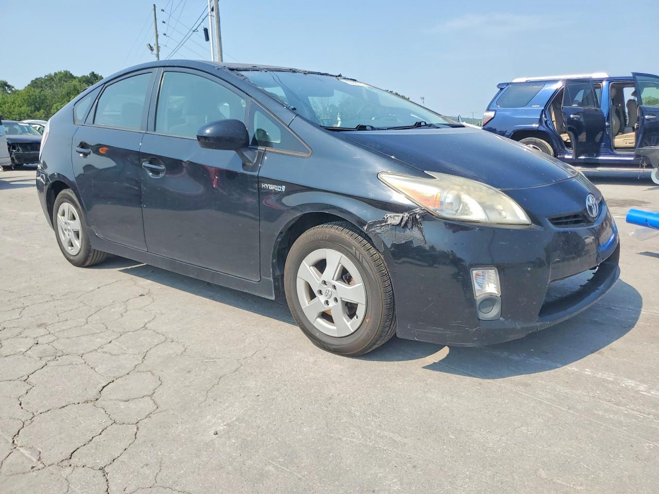 2010 Toyota Prius Iii Black vin: JTDKN3DU2A0026142