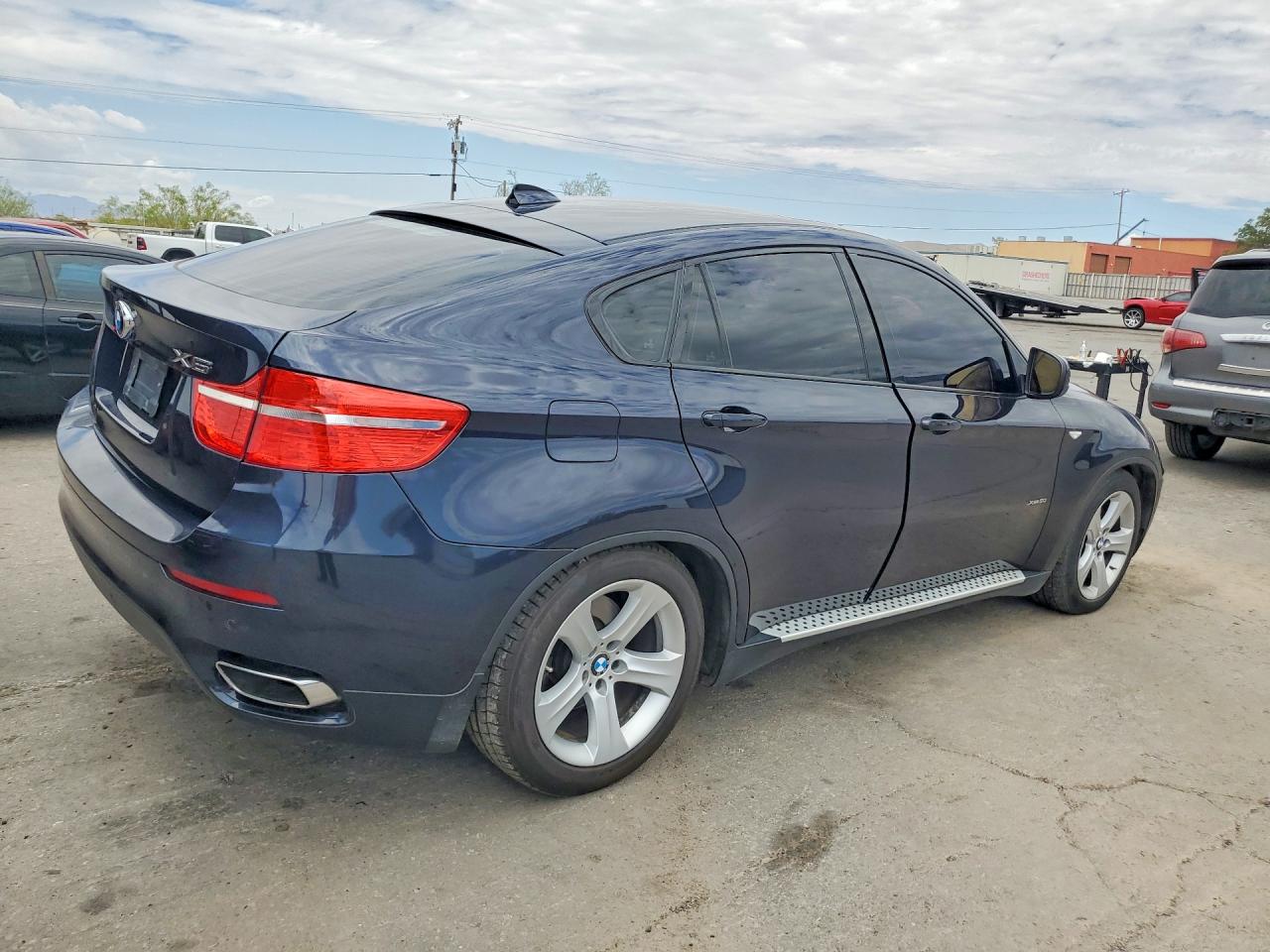 2009 Bmw X6 Blue vin: 5UXFG83579LZ92515