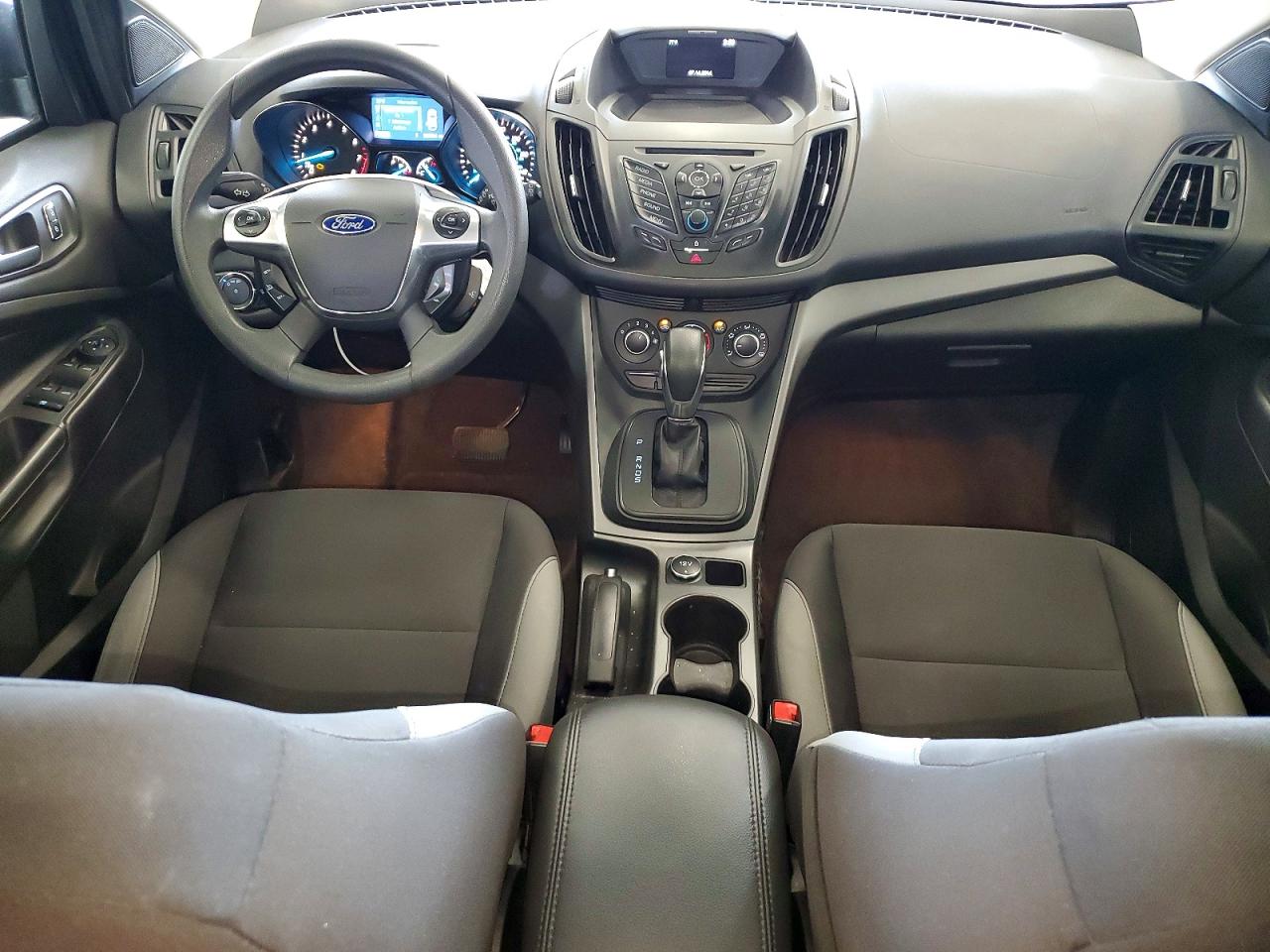 2014 Ford Escape S Silver vin: 1FMCU0F78EUD65866