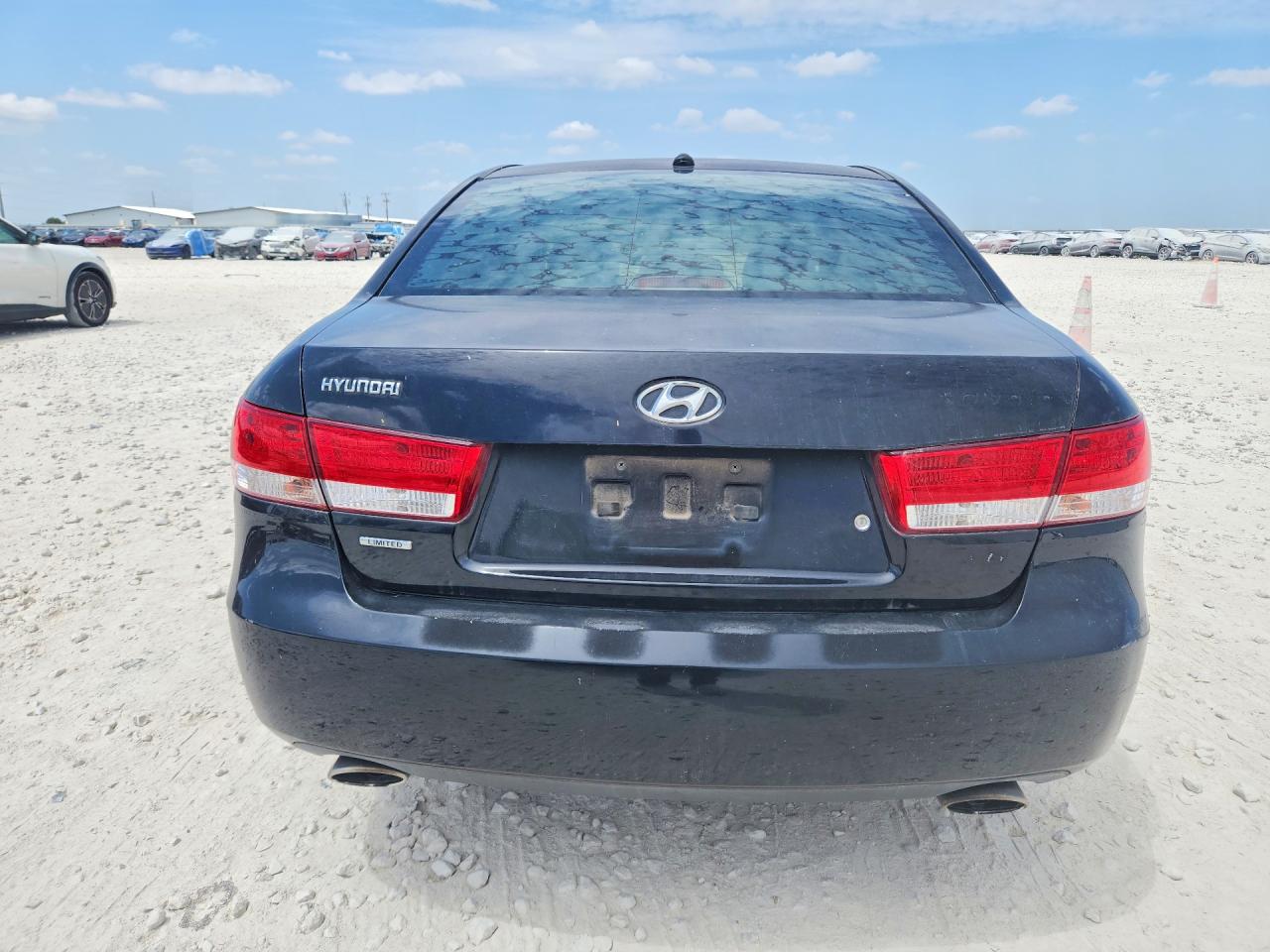 2008 Hyundai Sonata Se V6 Black vin: 5NPEU46F18H361443