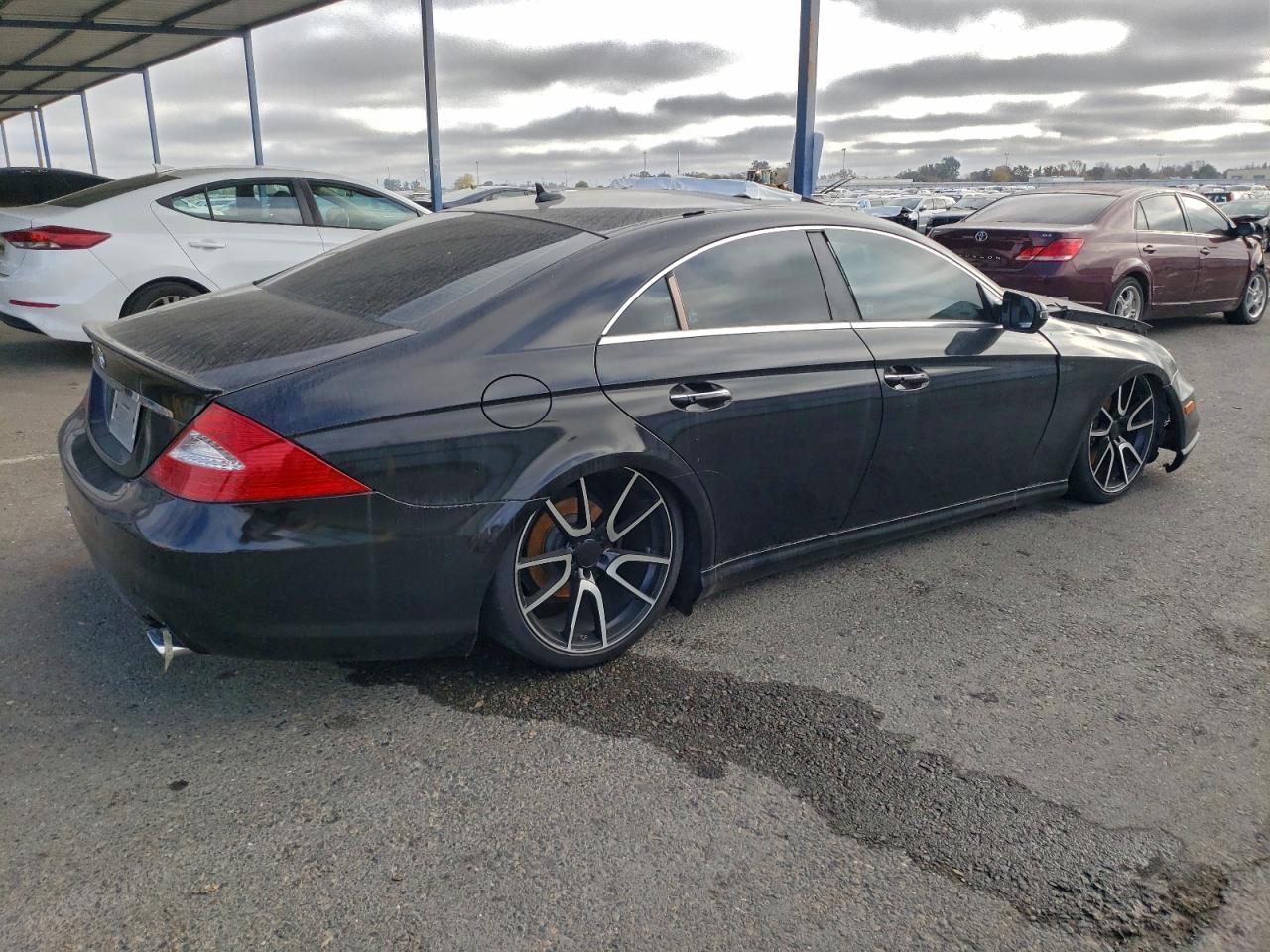 2009 Mercedes-benz Cls 550 Black vin: WDDDJ72X09A144999