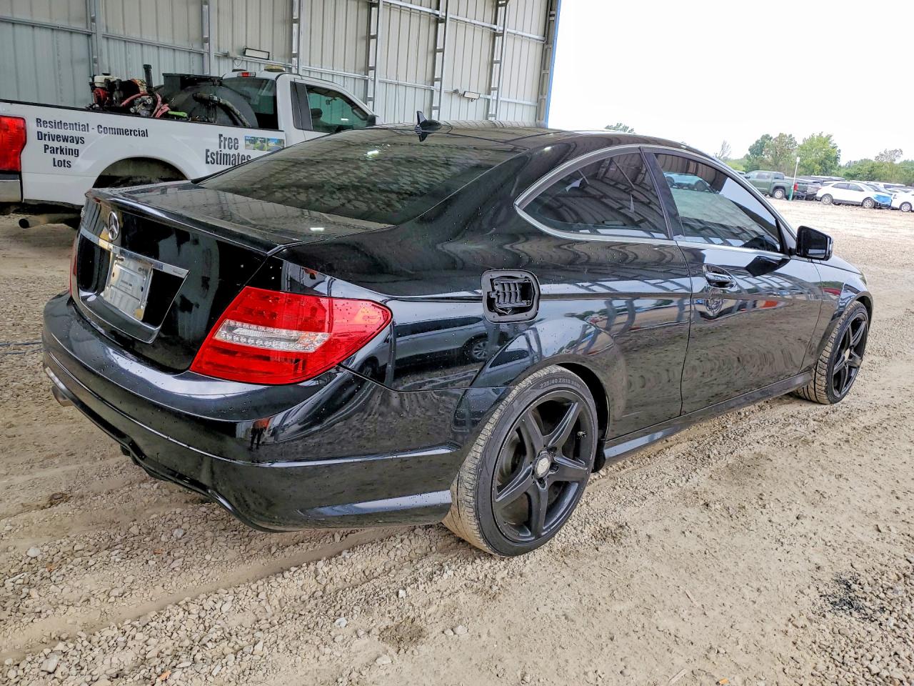 2015 Mercedes-benz C 250 Black vin: WDDGJ4HB0FG369391