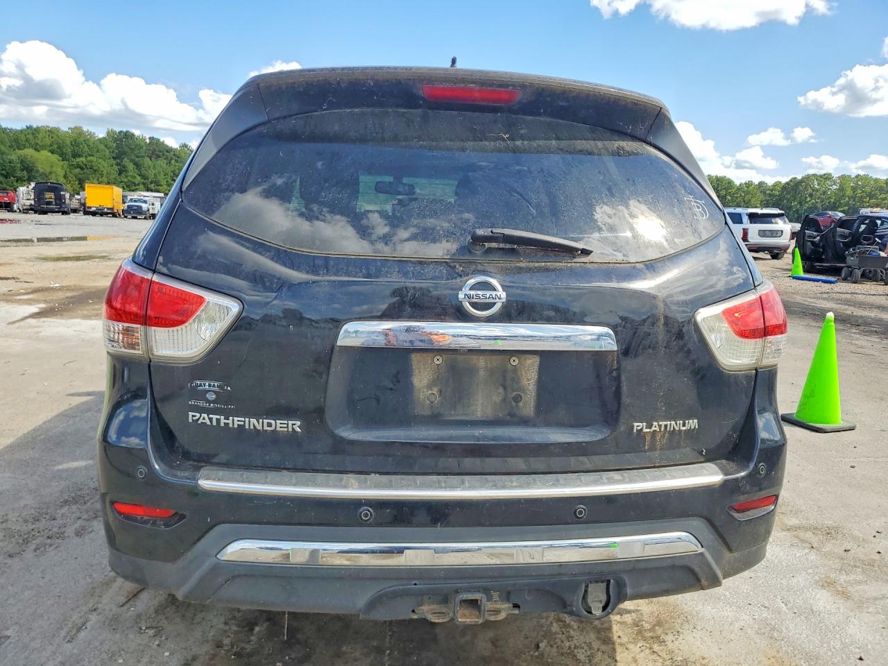 2014 Nissan Pathfinder S Black vin: 5N1AR2MN5EC679938
