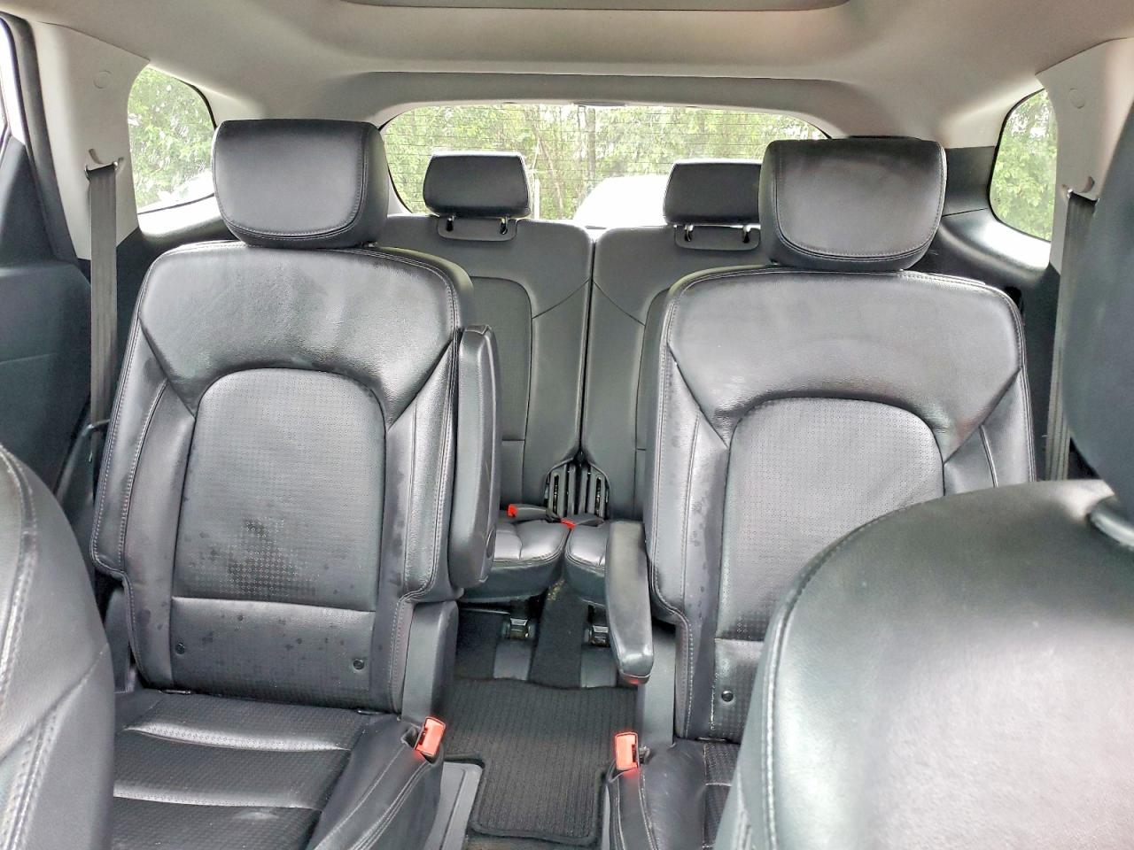 2014 Hyundai Santa Fe Limited White vin: KM8SR4HF8EU041602