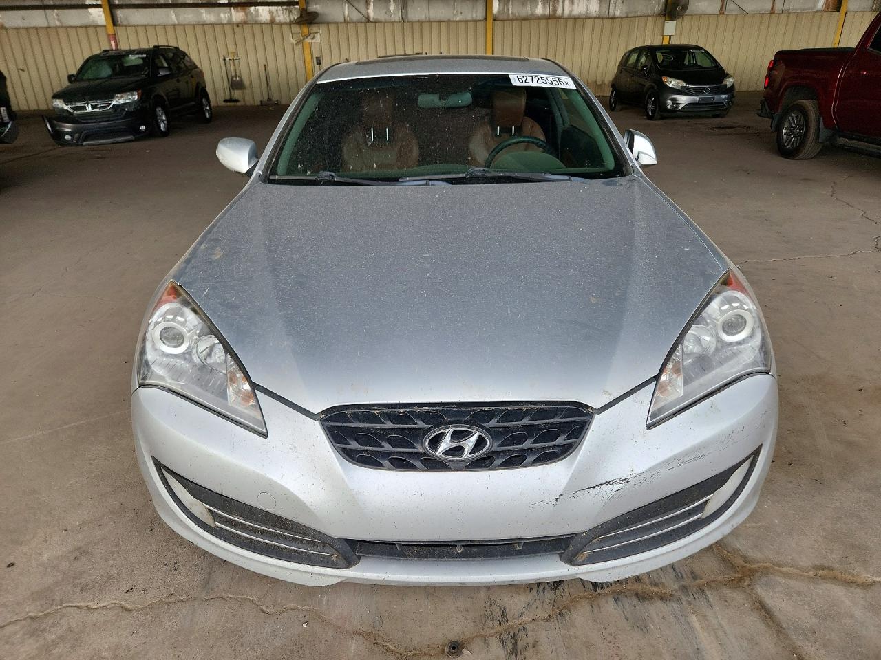 2010 Hyundai Genesis Coupe 3.8l Grand Touring Серебряный vin: KMHHU6KH3AU030998