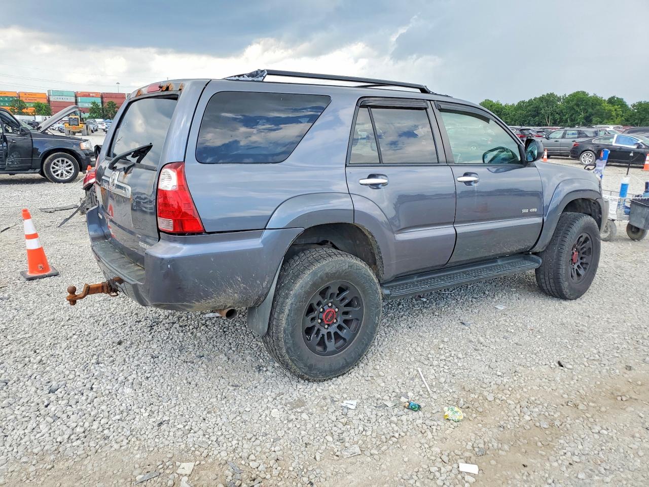 2007 Toyota 4runner Sr5 Gray vin: JTEBU14R570107434