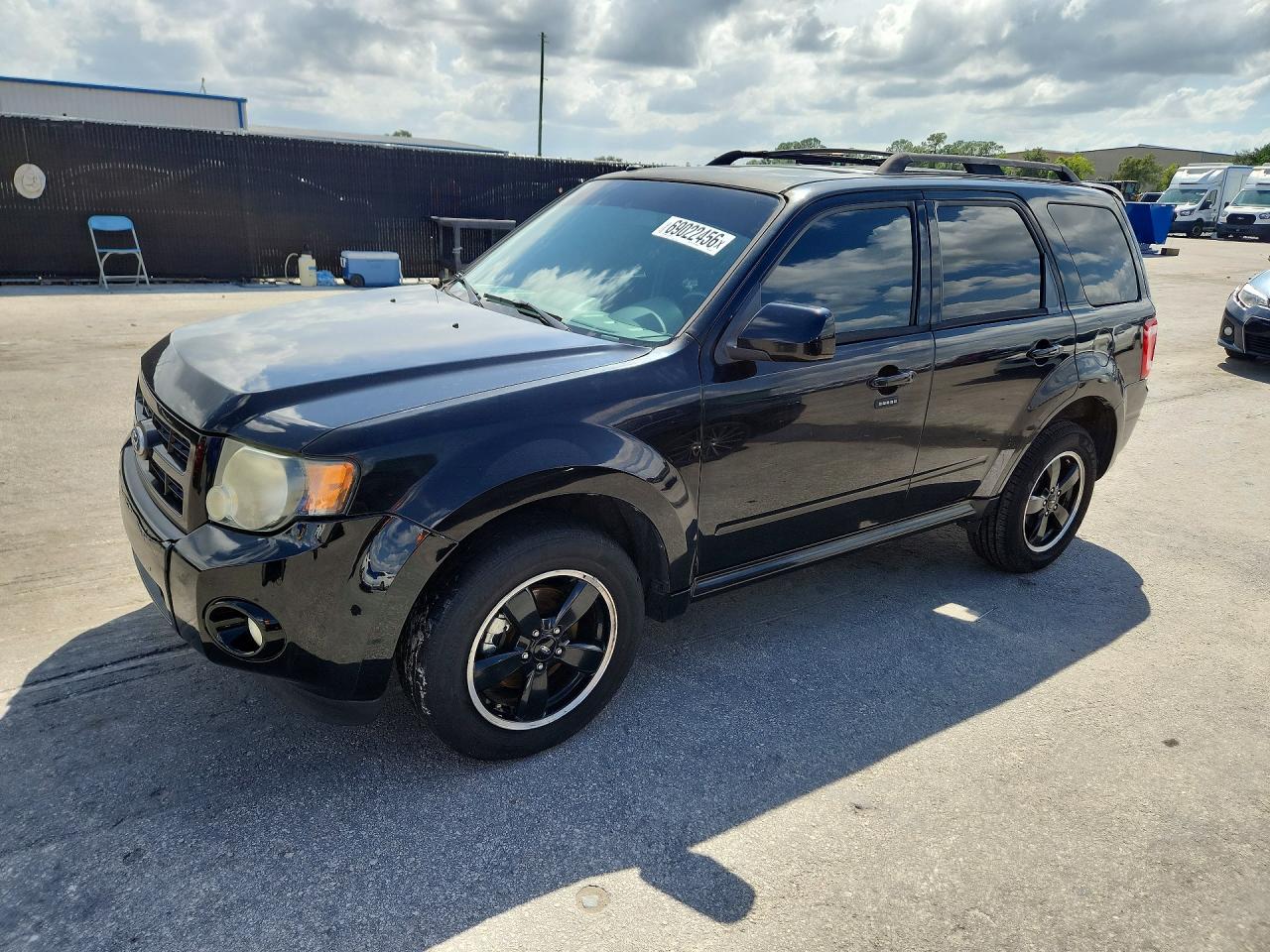 2010 Ford Escape Xlt Black vin: 1FMCU0D77AKA92511