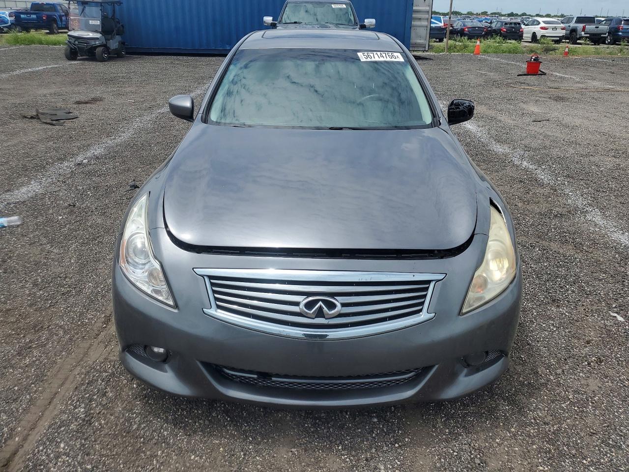 2015 Infiniti Q40 Base Gray vin: JN1CV6AR4FM520656