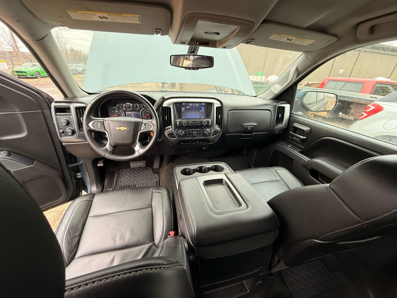 2014 Chevrolet Silverado K1500 Lt Gray vin: 3GCUKREH5EG370426
