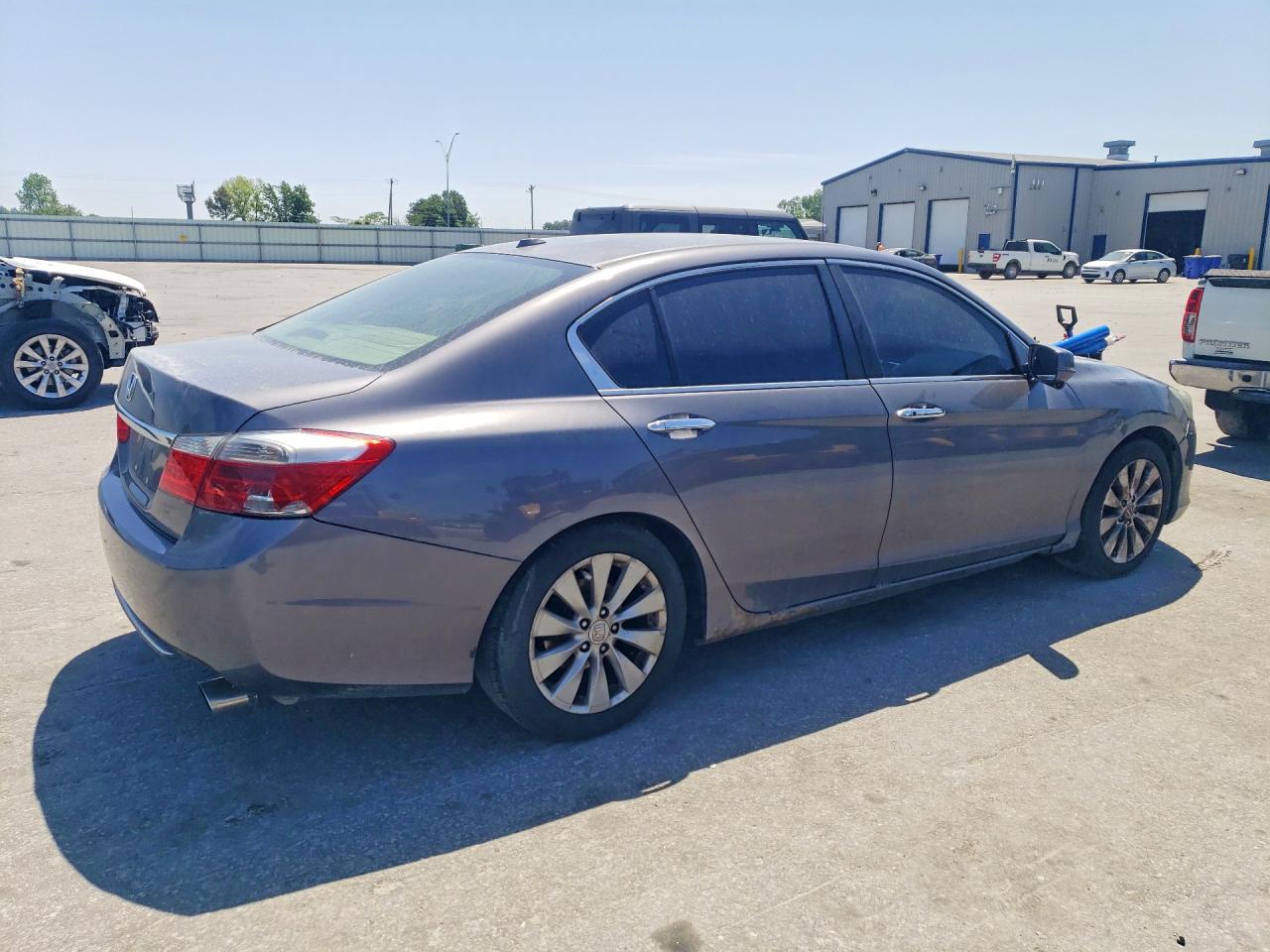 2013 Honda Accord Exl Gray vin: 1HGCR2F85DA245759