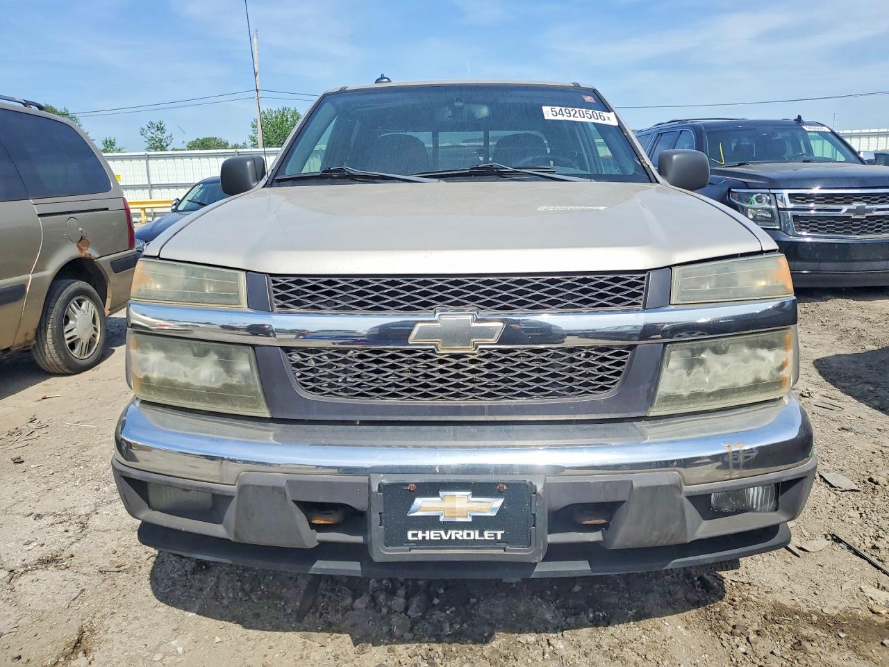 2005 Chevrolet Colorado Желто-коричневый vin: 1GCDS136X58106790