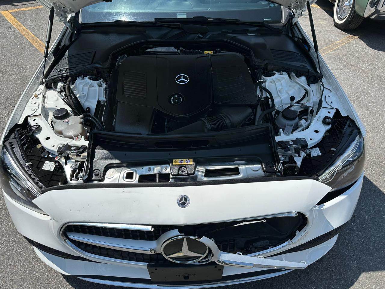 2023 Mercedes-benz C 300 White vin: W1KAF4GB5PR090033