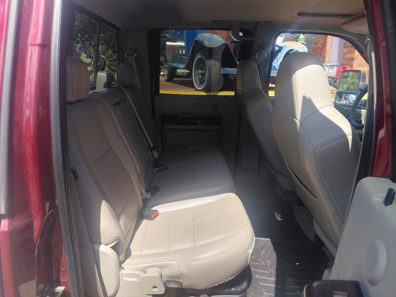 2008 Ford F450 Super Duty Burgundy vin: 1FTXW43R68EC51991