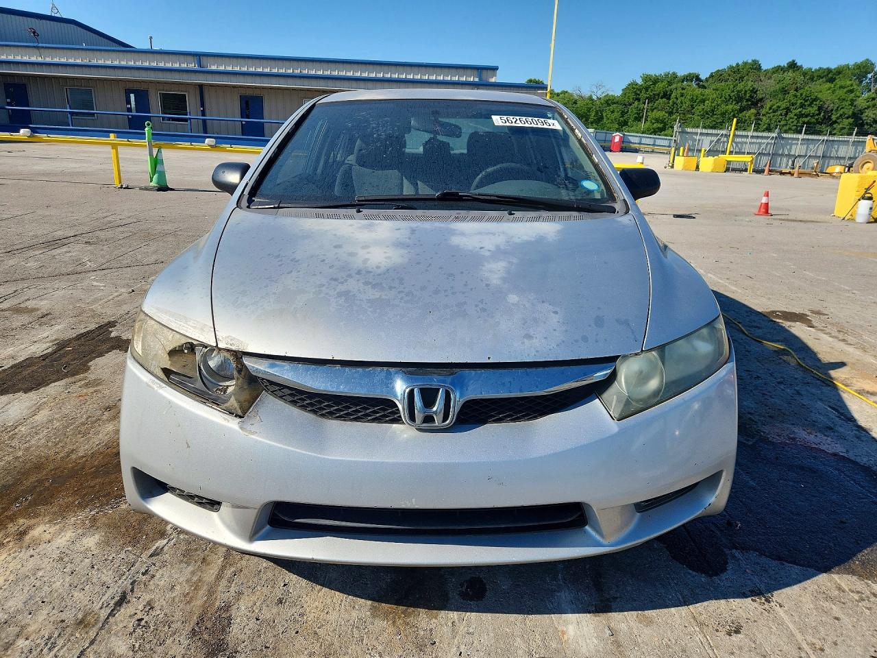 2010 Honda Civic Vp Gray vin: 2HGFA1F36AH310506