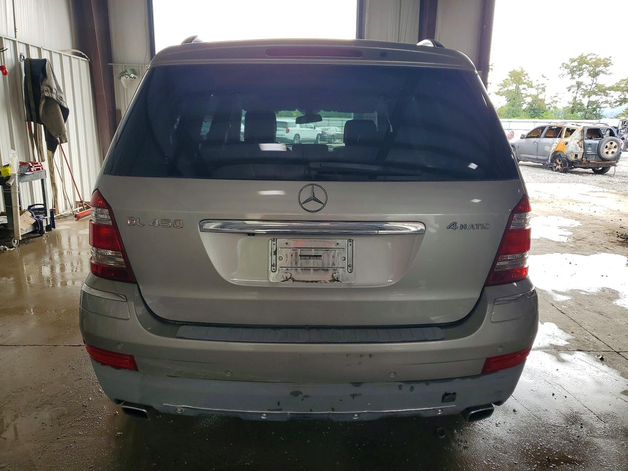 2008 Mercedes-benz Gl 450 4matic Silver vin: 4JGBF71E38A324359