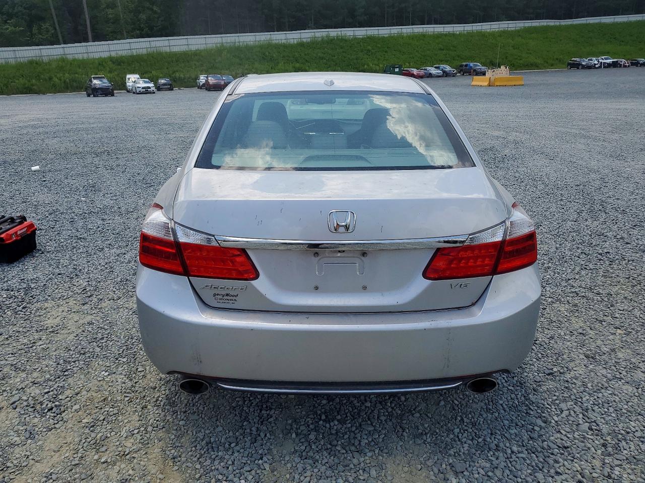 2015 Honda Accord Exl Silver vin: 1HGCR3F87FA012328