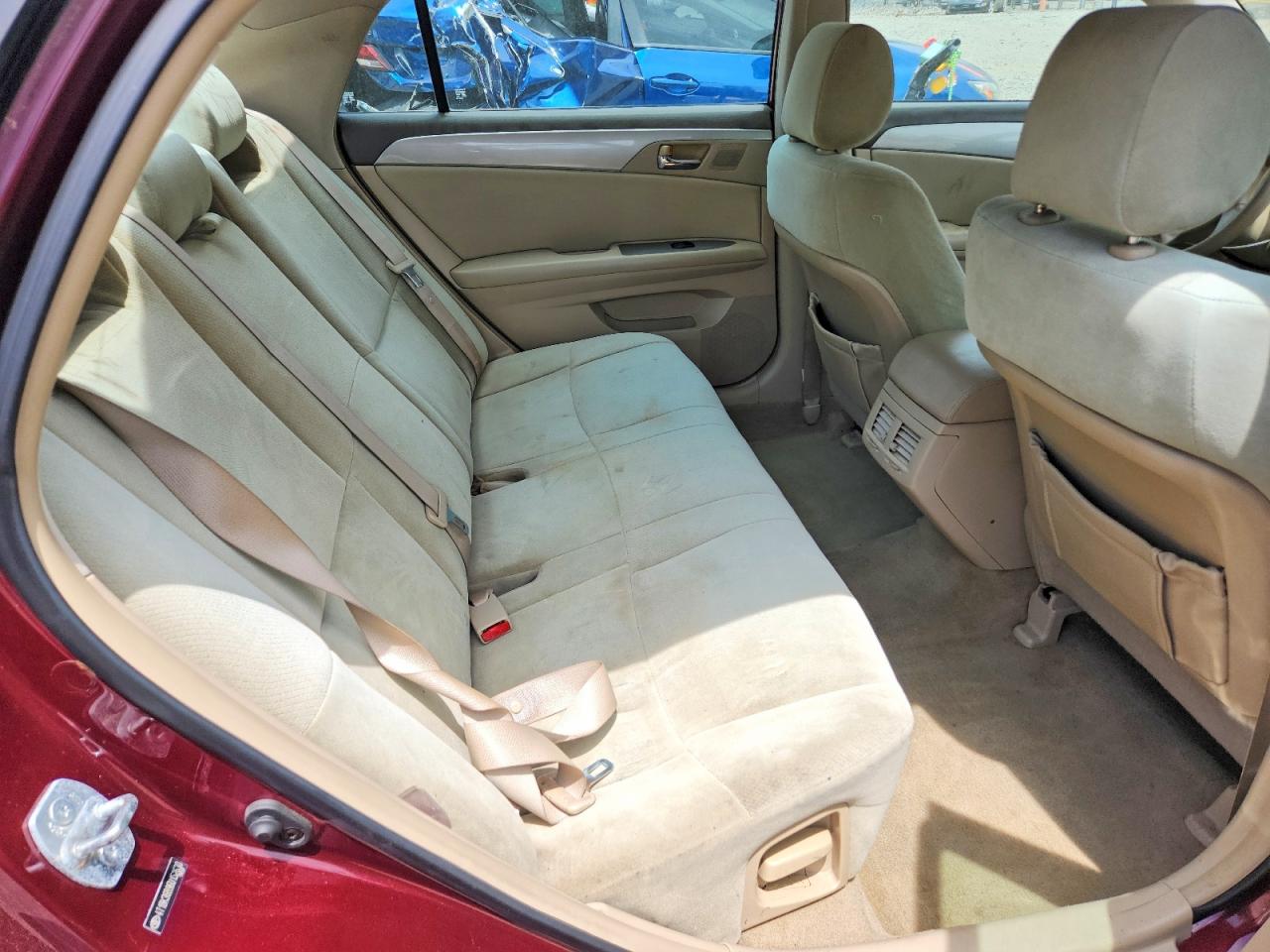 2006 Toyota Avalon Xl Burgundy vin: 4T1BK36B96U152630