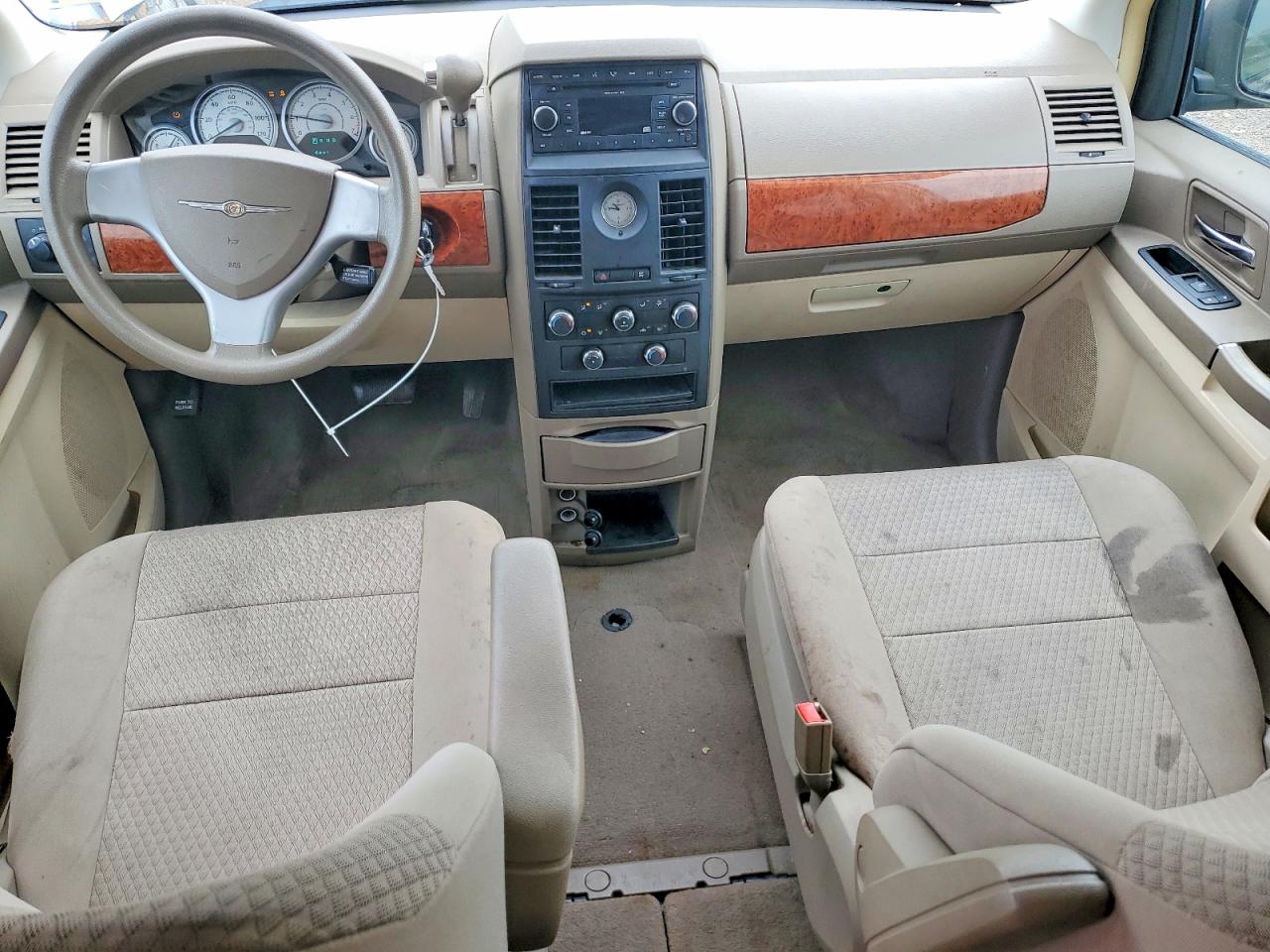 2008 Chrysler Town & Country Lx Beige vin: 2A8HR44H48R781759