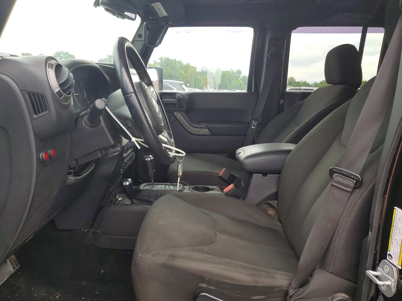 2015 Jeep Wrangler Unlimited Sport Black vin: 1C4HJWDG8FL764597