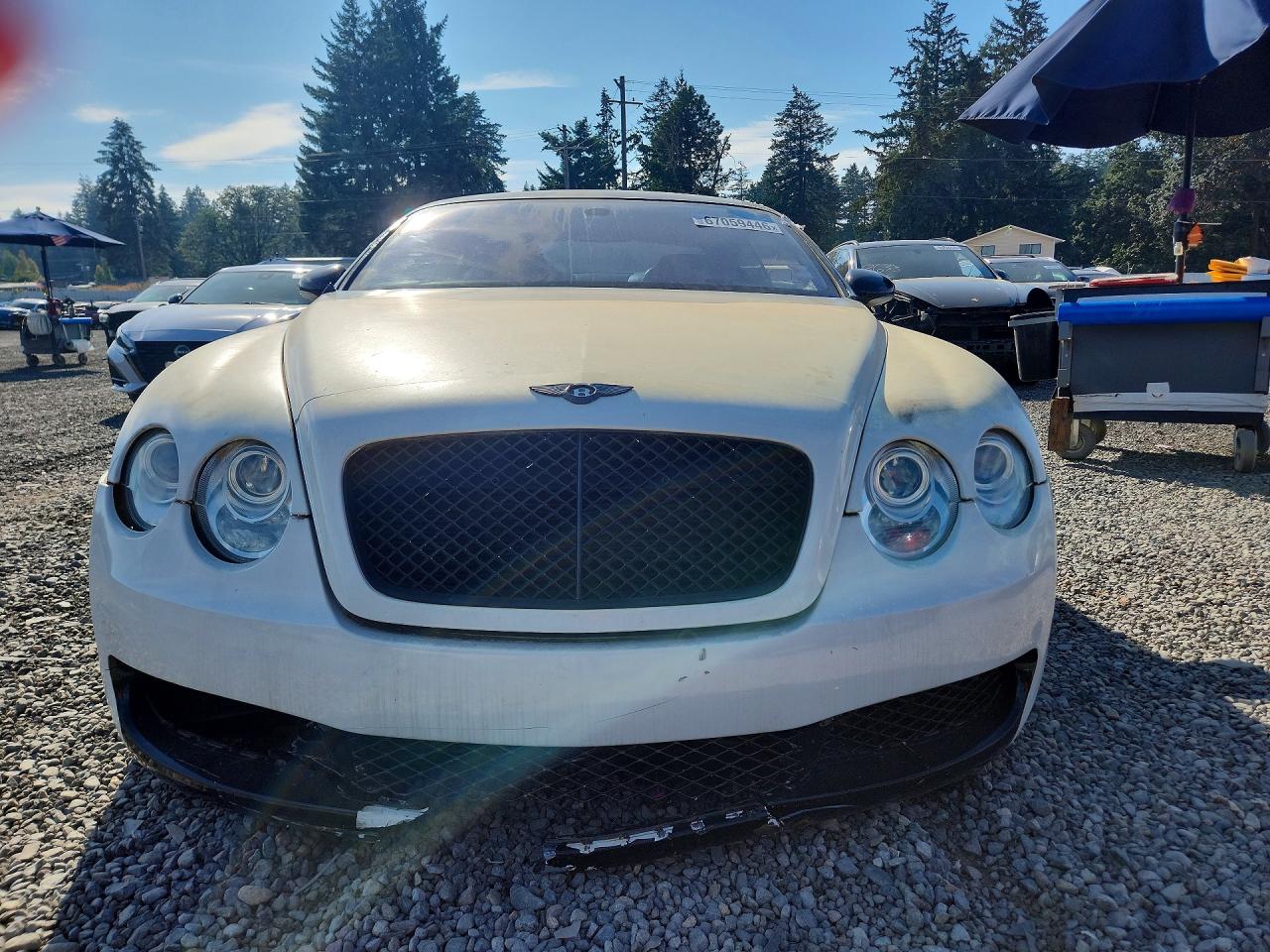 2005 Bentley Continental Gt White vin: SCBCR63W95C027812