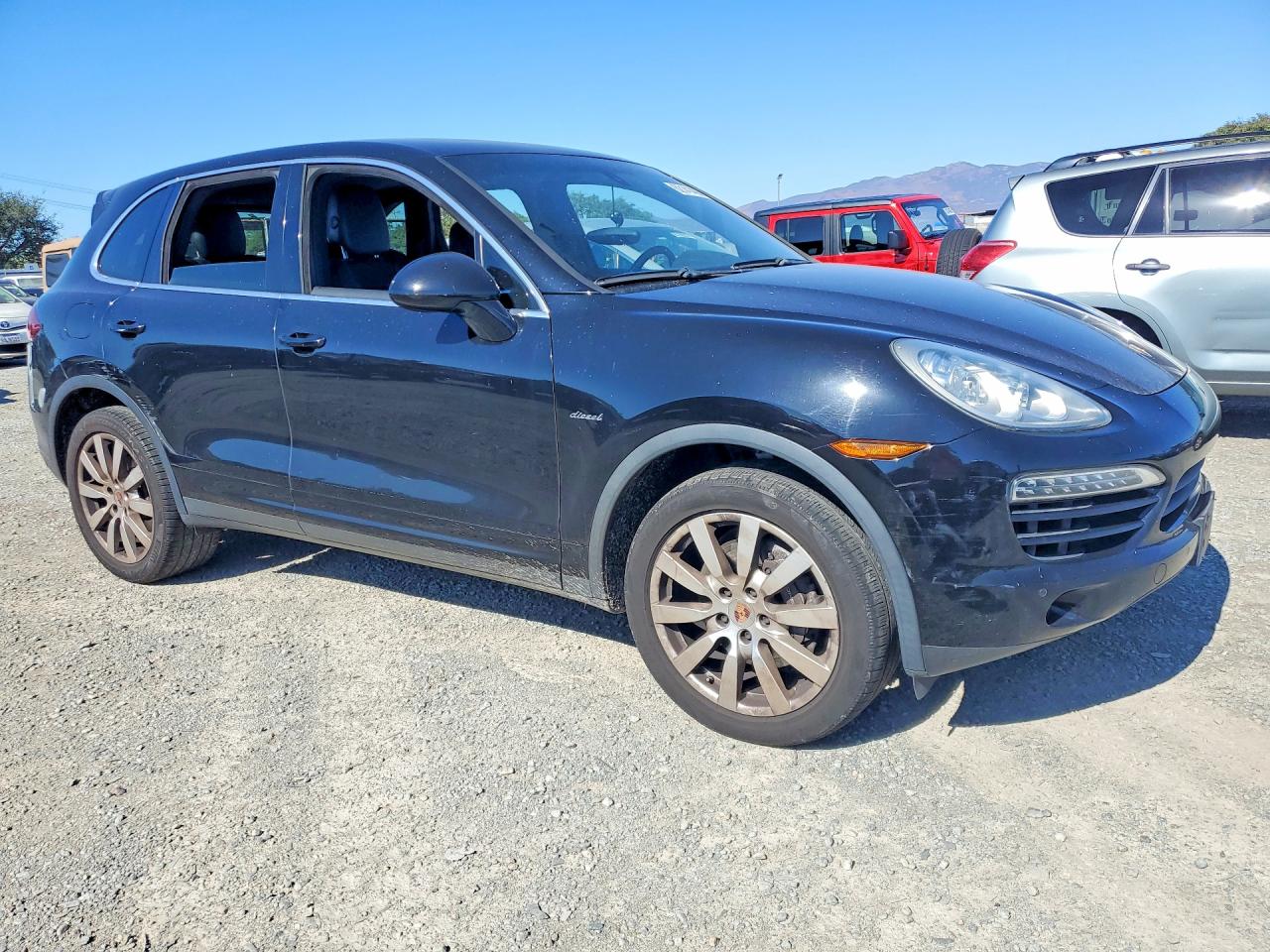 2013 Porsche Cayenne Black vin: WP1AF2A27DLA37189