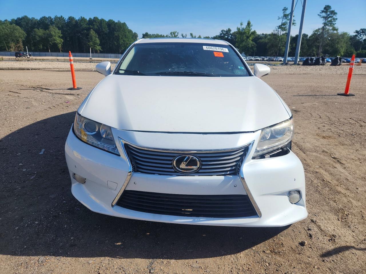2014 Lexus Es 350 White vin: JTHBK1GG8E2133160
