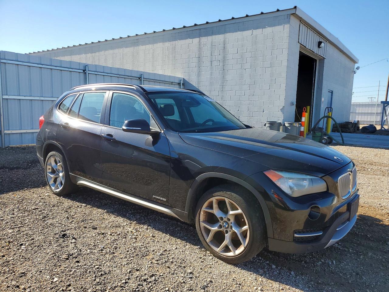 2013 Bmw X1 Xdrive28i Black vin: WBAVL1C55DVR83130
