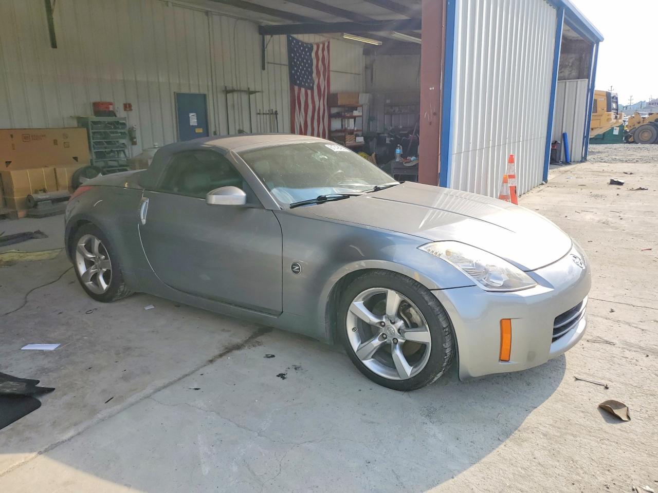 2006 Nissan 350z Enthusiast Gray vin: JN1AZ36A46M457619