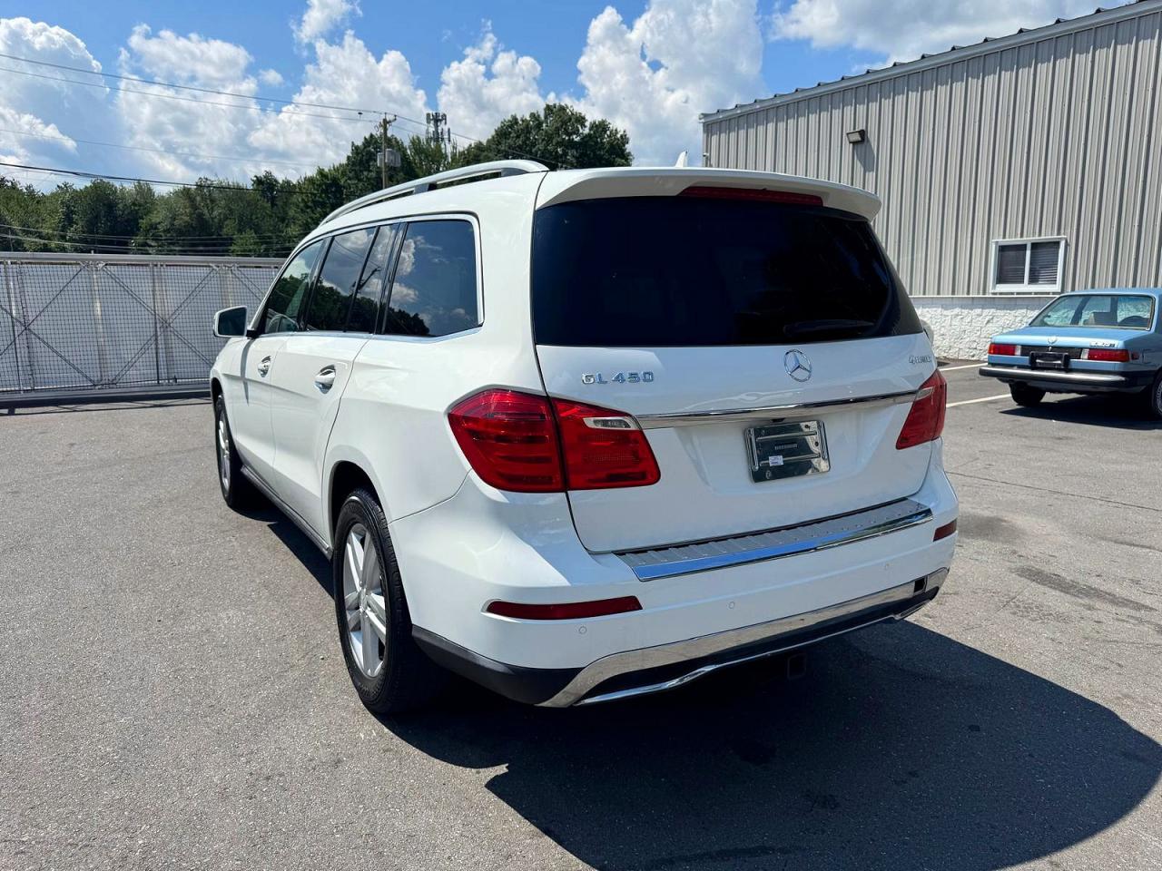 2014 Mercedes-benz Gl 450 4matic Белый vin: 4JGDF7CE0EA302336