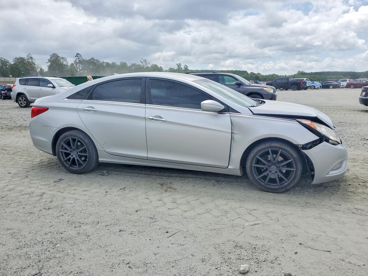 2013 Hyundai Sonata Se Silver vin: 5NPEC4AC8DH708745