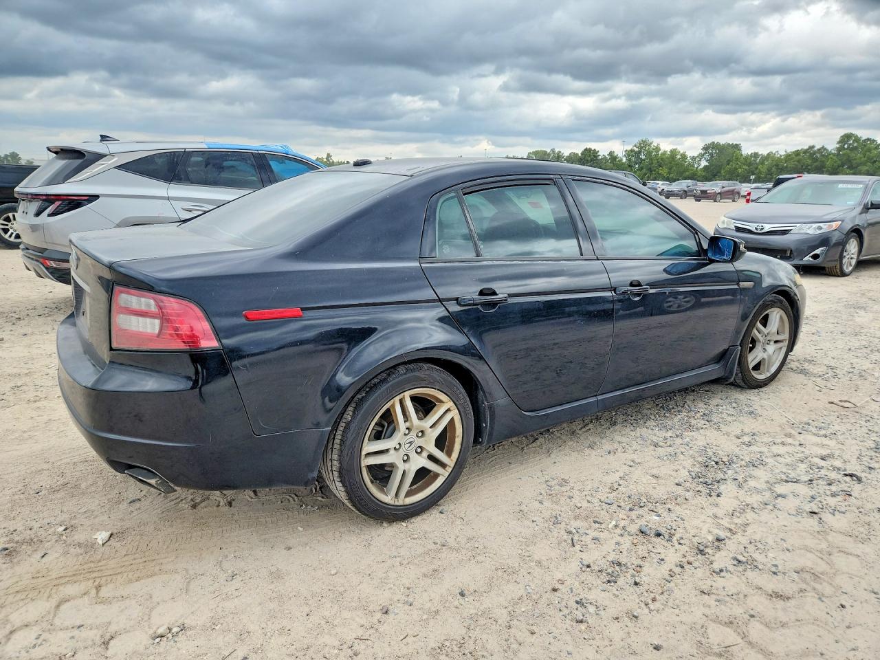 2007 Acura Tl Черный vin: 19UUA66207A019647