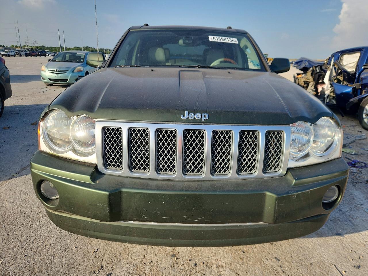 2007 Jeep Grand Cherokee Overland Зеленый vin: 1J8HS68257C653026