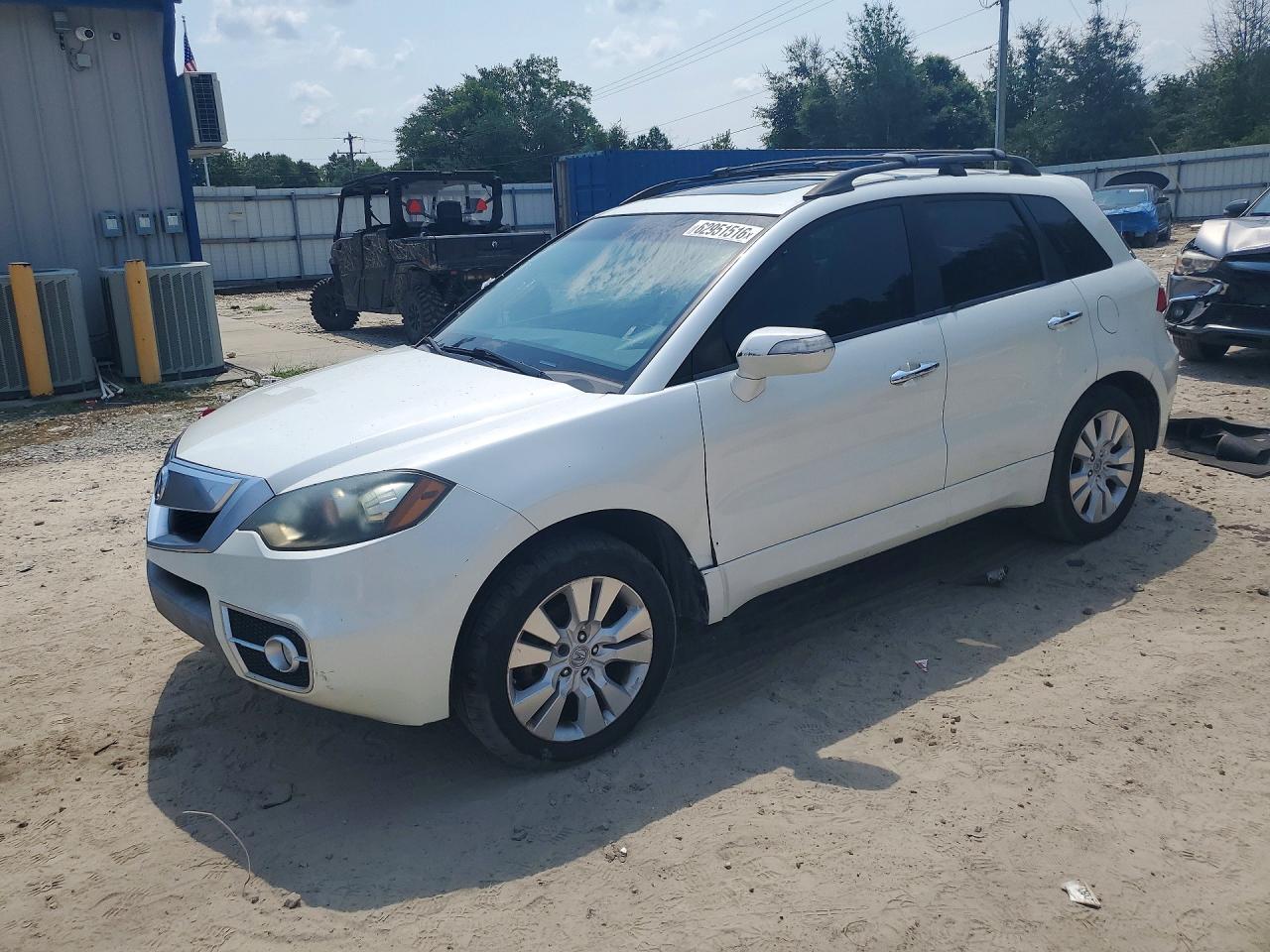 2010 Acura Rdx Technology White vin: 5J8TB2H56AA000147