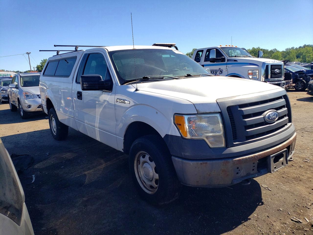 2010 Ford F150 Белый vin: 1FTMF1EW9AKE45037