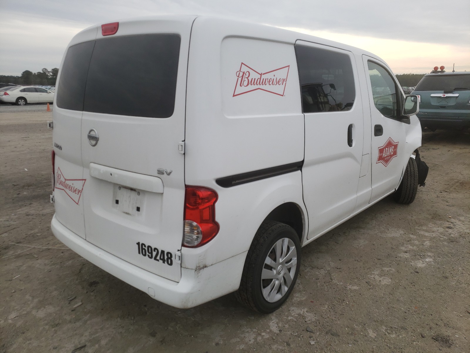2016 Nissan Nv200 2.5s White vin: 3N6CM0KN7GK699248