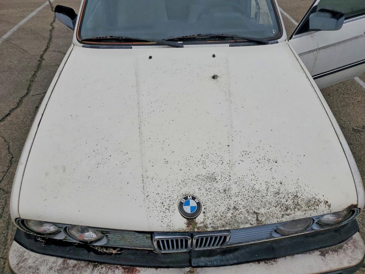 1986 Bmw 325 E Automatic White vin: WBAAE6409G0704997