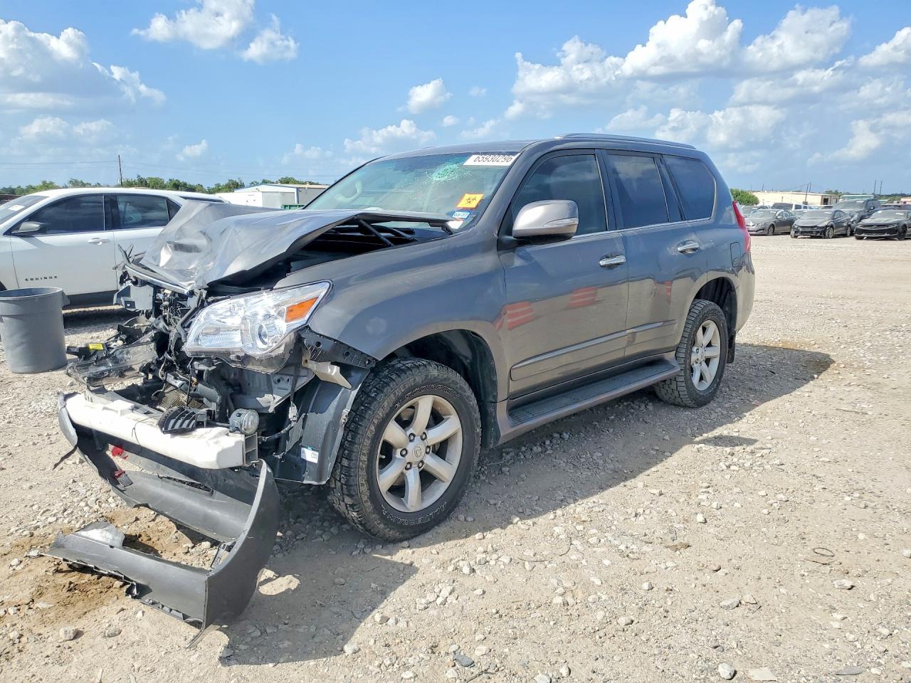 2013 Lexus Gx 460 Gray vin: JTJBM7FX1D5061647