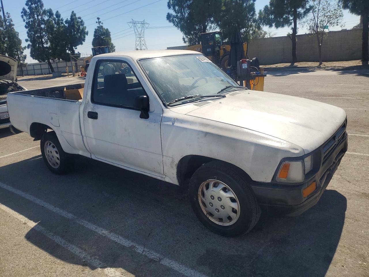 1993 Toyota Pickup 1/2 Ton Short Wheelbase Stb White vin: 4TARN81A8PZ089364