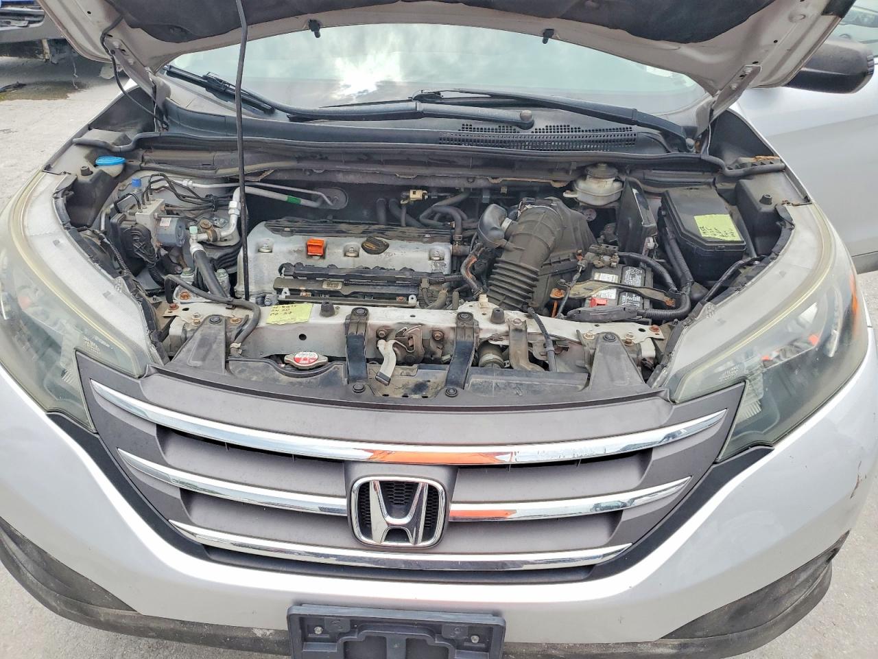2014 Honda Cr-v Lx Silver vin: 2HKRM4H31EH681104