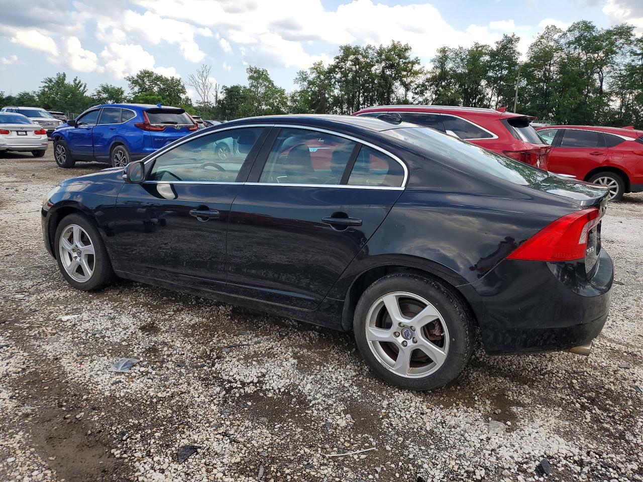 2012 Volvo S60 T5 Черный vin: YV1622FS0C2044060