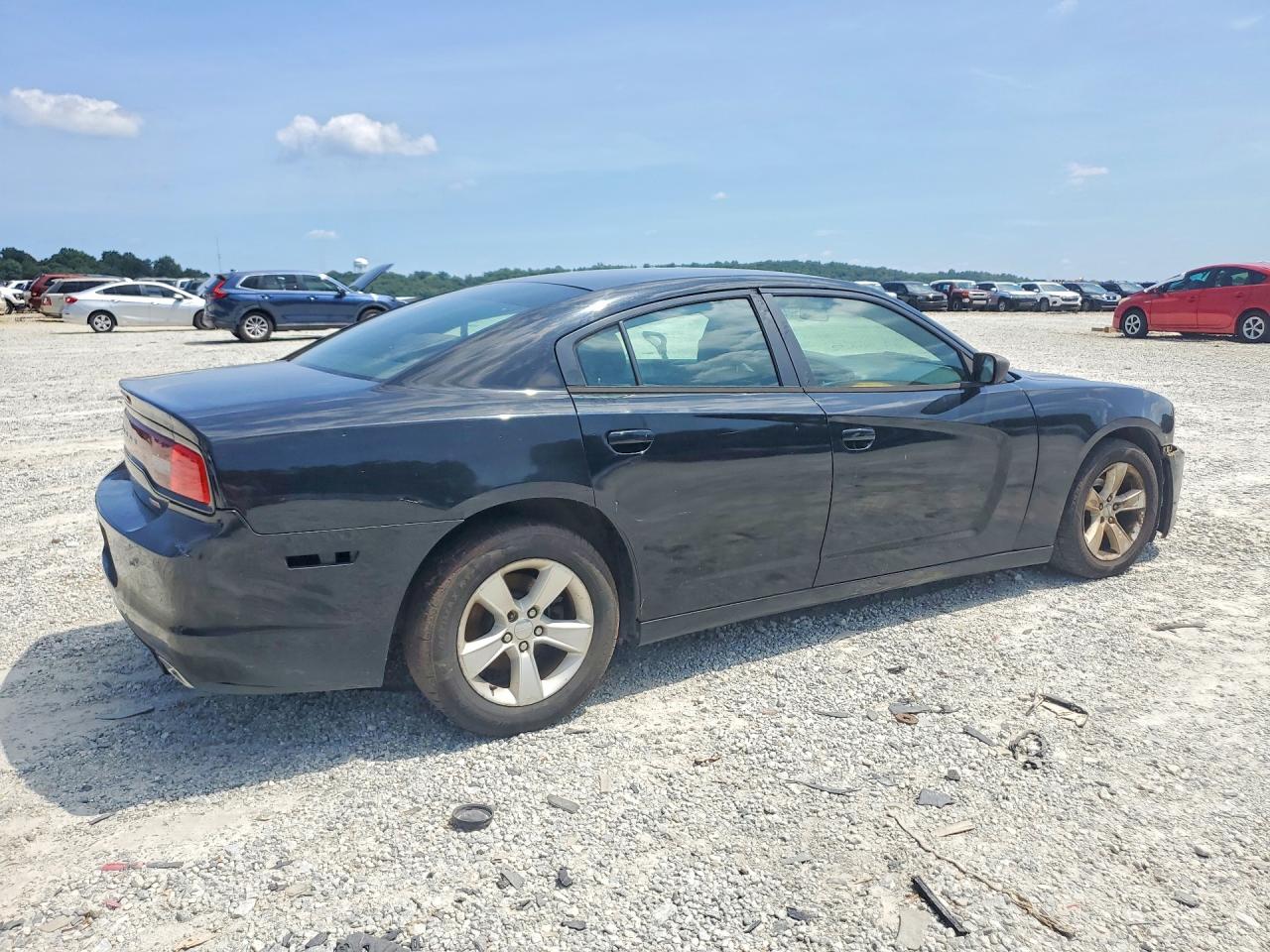 2014 Dodge Charger Se Black vin: 2C3CDXBG3EH288303