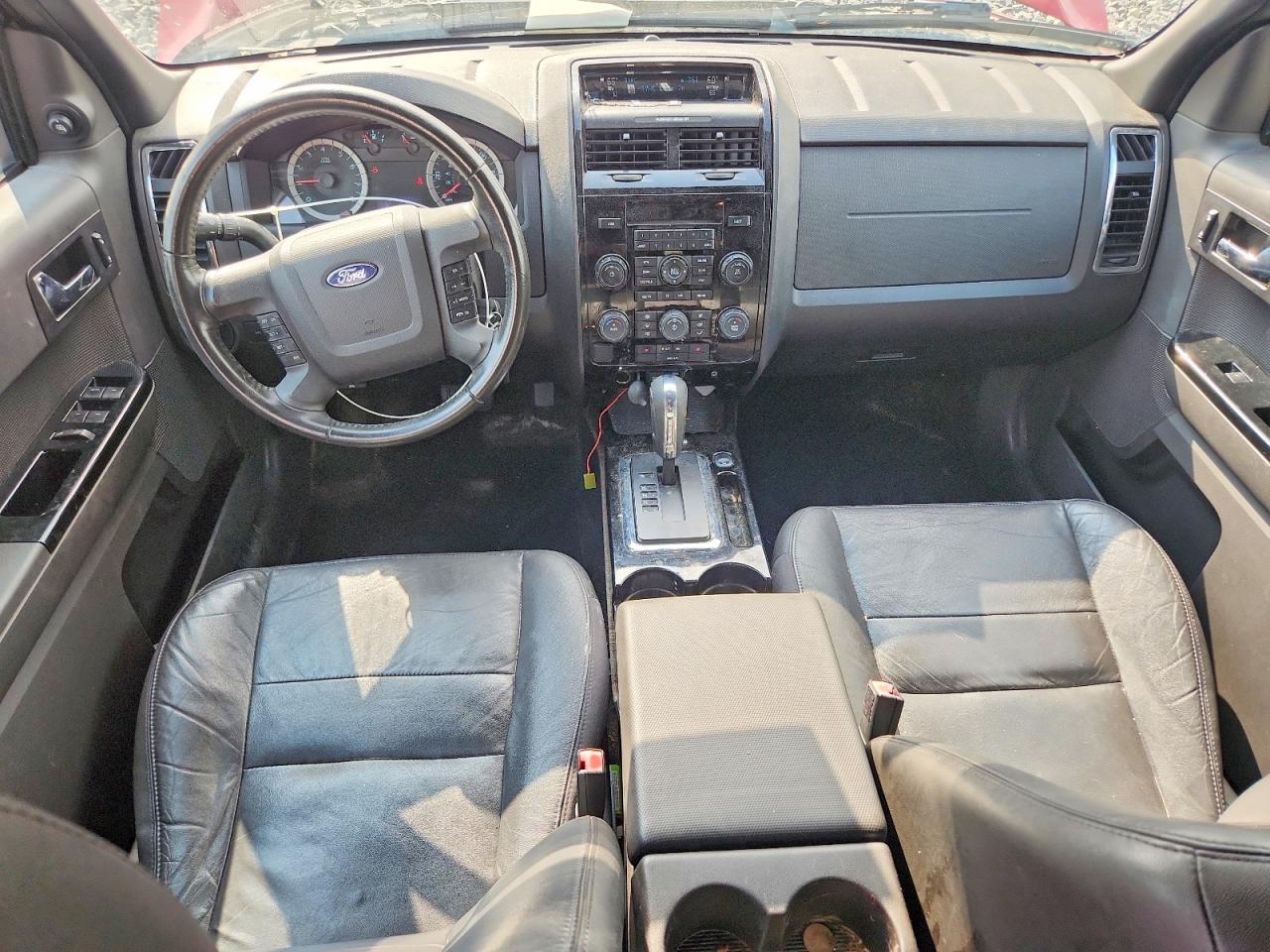 2012 Ford Escape Limited Red vin: 1FMCU9E71CKC45034