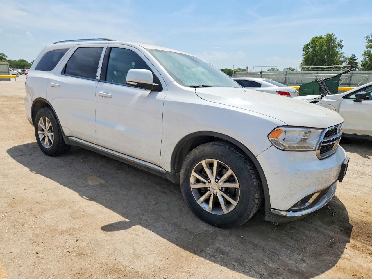 2014 Dodge Durango Limited White vin: 1C4RDHDG0EC520402