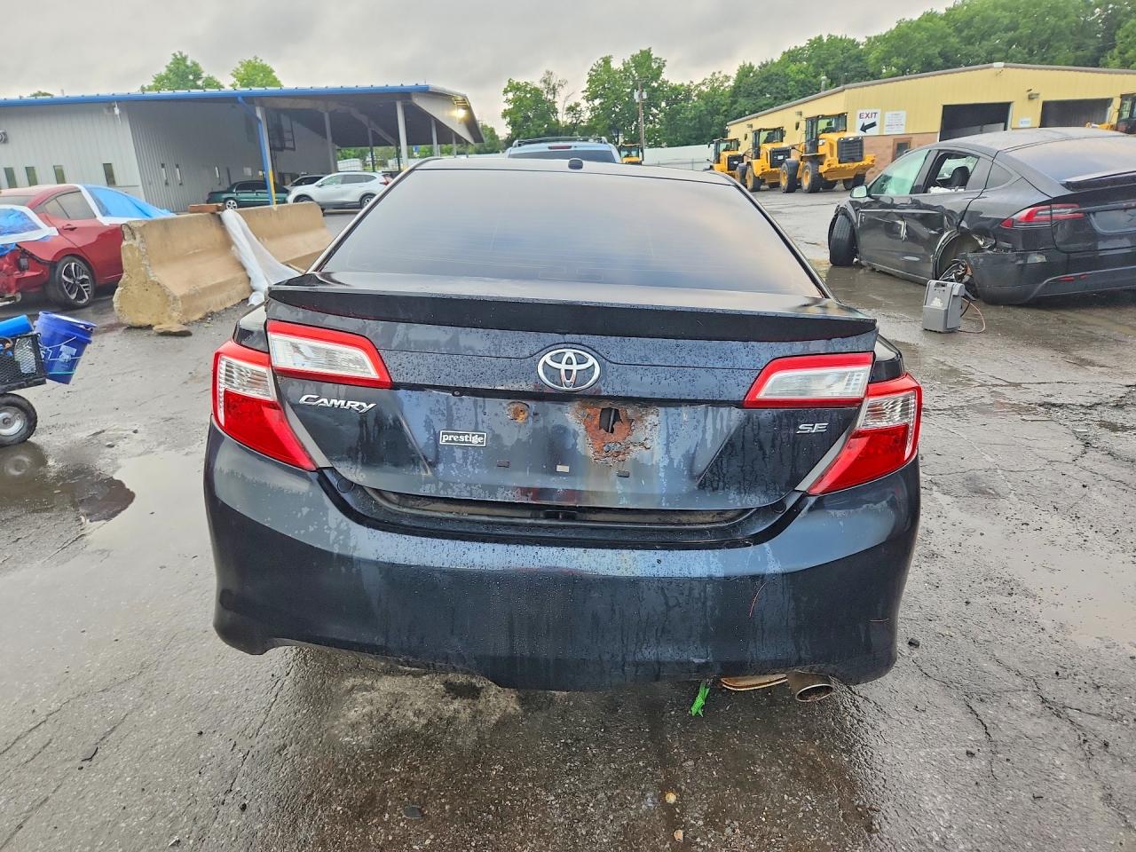 2012 Toyota Camry Se V6 Black vin: 4T1BK1FK5CU008492