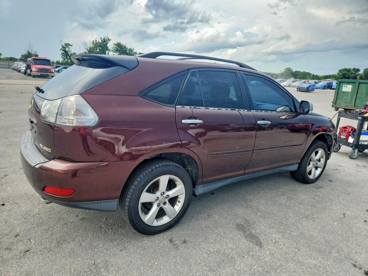 2008 Lexus Rx 350 Коричневый vin: JTJHK31U082851051