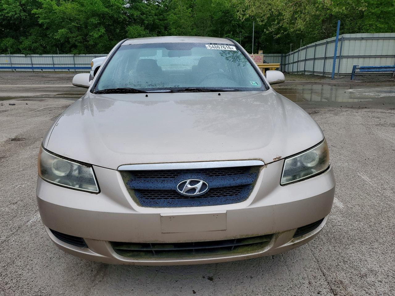 2007 Hyundai Sonata Gls Gold vin: 5NPET46CX7H290184