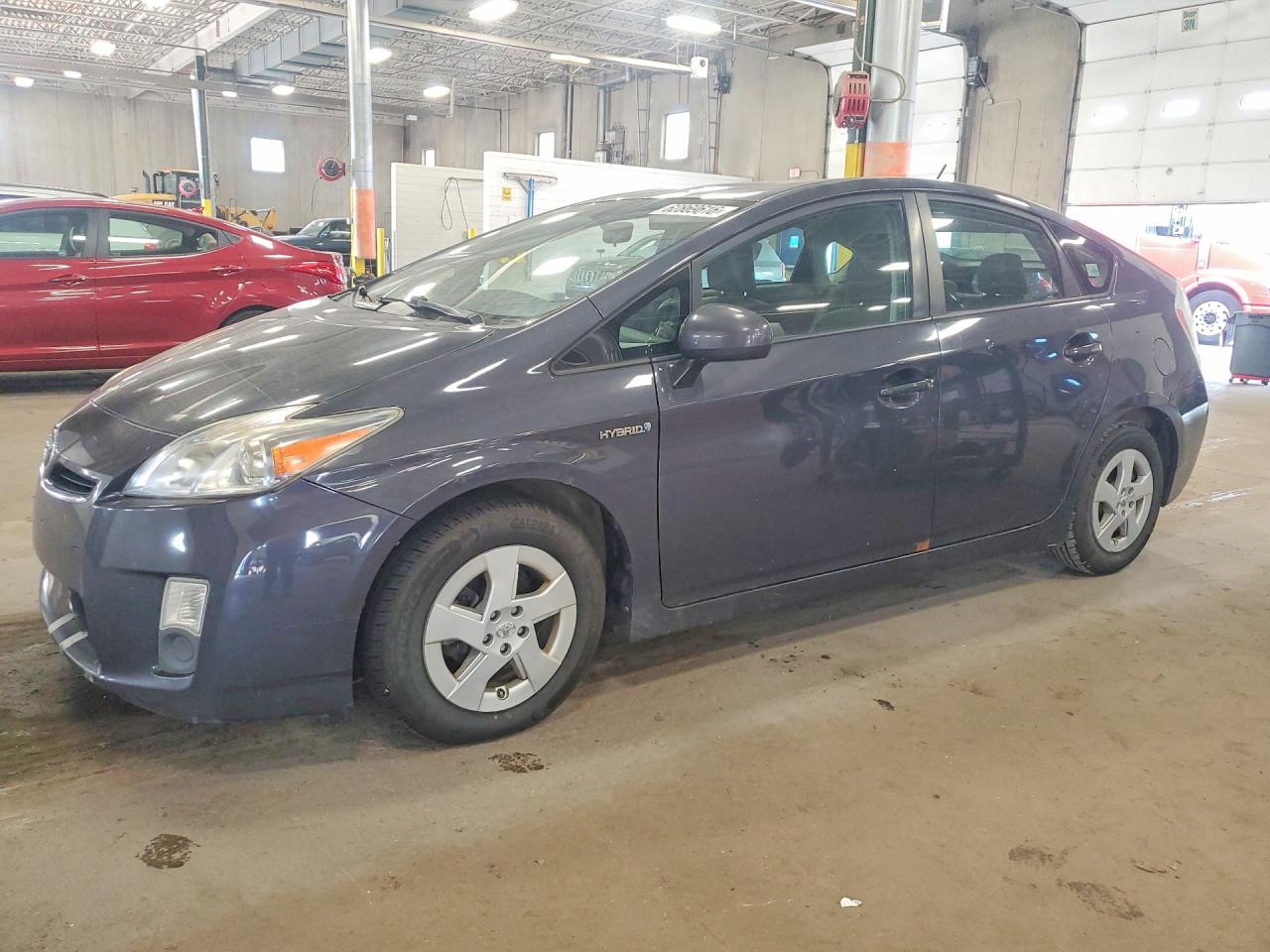 2010 Toyota Prius Ii Серый vin: JTDKN3DU9A0046890